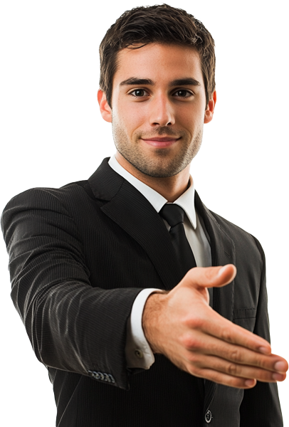 Professional man in suit
